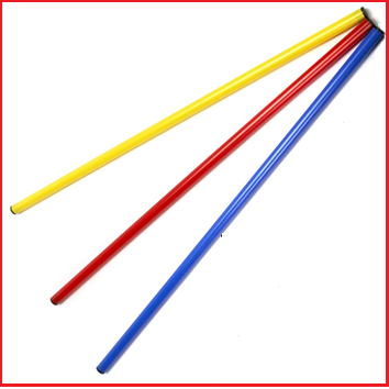 Foto van Paaltje 120cm blauw
