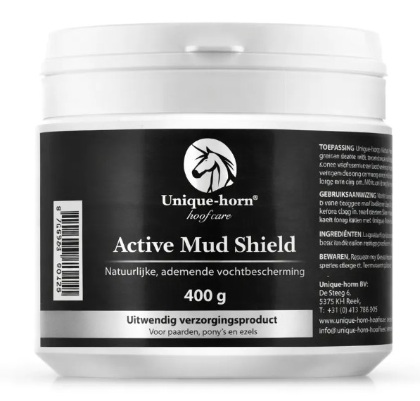 Foto van Unique-horn Active Mud Shield 400g